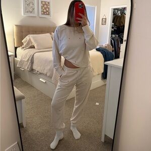 Z Supply Cream Joggers